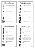 Vorschau - Merkblätter - Merkheft Eintrag Klasse 4: Teilbarkeitsregeln (2, 3, 5, 6, 9, 10) - Seite 3