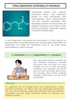 Vorschau - Arbeitsblätter - Aminosäuren: Aufbau & Eigenschaften - Seite 2