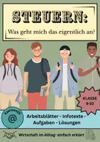Vorschau - Arbeitsblätter - Steuern- Was geht mich das eigentlich an? - Deckblatt