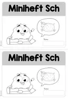 Vorschau - Arbeitsblätter - Miniheft Sch sch - Buchstabeneinführung - Seite 2