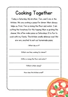 Vorschau - Arbeitsblätter - English Reading Comprehension Worksheets - Seite 3
