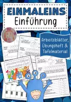Vorschau - Arbeitsblätter - Einmaleins - Deckblatt