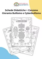 anteprima - Materiale di supporto/inclusione - Schede Didattiche Giornata contro bullismo e cyberbullismo - Pagina di copertina