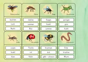 Vorschau - Spiele - Wiesentiere: Sag es nicht! (Wortschatz & Sprechen) - Sachunterricht - Kl. 2/3 - Seite 3
