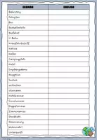 Vorschau - Arbeitsblätter - Wörterliste - Travelling and tourism FREEBIE! - Seite 2