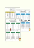 Vorschau - Arbeitsblätter - Vorgänger, Nachfolger & Nachbarzehner ZR100 (Klasse 2) - Deckblatt