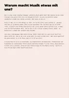 Vorschau - Arbeitsblätter - Musik & Emotion im Musikunterricht – Wie Musik Gefühle erzeugt und steuert (Sek I & II) - Seite 1