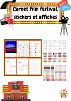 anteprima - Esercizi - Carnet Film Festival - 2 livelli e sticker - Pagina di copertina