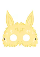 Vorschau - Mal- und Bastelvorlagen - Masken-Set - Monster - Für Karneval, Halloween & mehr - Seite 2