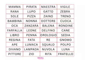 anteprima - Esercizi - LA CASA DEL NOME : DI PERSONA, DI ANIMALE E DI COSA - Pagina 1