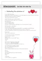 Vorschau - Arbeitsblätter - Hörgeschichte: Valentinstag (Klasse 1/2) - Seite 3