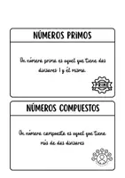 Vista previa - Hojas de trabajo - Múltiplos, divisores, números primos y compuestos para cuaderno - página 2