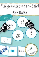 Vorschau - Spiele - 5er Reihe Fliegenklatschenspiel - Deckblatt