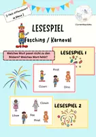 Vorschau - Spiele - FASCHING Materialpaket Lesen - Seite 2