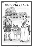 Vorschau - Mal- und Bastelvorlagen - Mappenzusatz „Das alte Rom“ (Klasse 5/6): Deckblatt + Inhaltsverzeichnis + Glossar - Seite 2