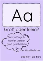 Vorschau - Poster - Merkplakate zu den Rechtschreibstrategien (FRESCH) - Seite 1