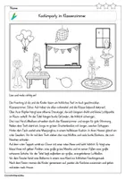 Vorschau - Arbeitsblätter - Fasching/Karneval Lesen Verstehen Malen, Klasse 2, 3, DaZ, differenzierter Lesetext - Seite 2