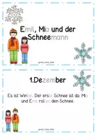 Vorschau - Arbeitsblätter - Leseadventskalender für die 1.Klasse - Seite 1