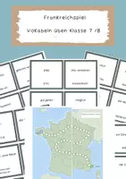 Vorschau - Spiele - Spiel Französisch | Vokabeln | Klasse 7 - Deckblatt