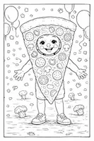 Vorschau - Mal- und Bastelvorlagen - Ausmalbilder Fasching Karneval Kostüme Essen - Seite 2