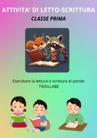 anteprima - Esercizi - PAROLE TRISILLABE: Libricino di letto-scrittura - Pagina 1