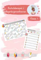 Vorschau - Spiele - Buchstabenspiel J - Regenbogenwettrennen - Deckblatt