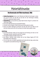 Vorschau - Stationenlernen - Klasse 1: Rechenpuzzles ZR 20 Addition mit und ohne ZÜ. Fasching. Rechenspiel. Mathespiel. Plus. - Seite 1