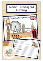Vorschau - Arbeitsblätter - London Readings and Listenings - Deckblatt