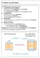 Vorschau - Arbeitsblätter - Einstieg Prismen - Prismen beschreiben - Seite 2