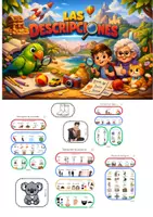 Vista previa - Unidades / Secuencias / Situaciones de Aprendizaje - LA DESCRIPCIÓN Personas, animales, objetos y lugares - Portada