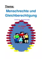 Vorschau - Unterrichtsreihen - Menschrechte und Gleichberechtigung - Deckblatt