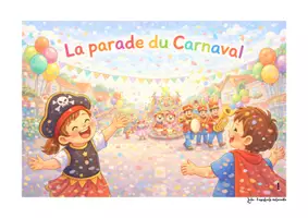 Aperçu - Cartes / Images - La parade du Carnaval - Page de couverture
