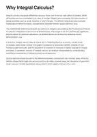 Vorschau - Unterrichtsreihen - Understanding Areas Through Integration – From Antiderivatives to Interpretation - Seite 1