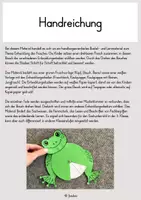 Vorschau - Stundenentwürfe - Die Entwicklung des Frosches (Handlungsorientiertes Lernmaterial) - Seite 1
