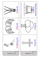 Vorschau - Mal- und Bastelvorlagen - Symbole der Hoffnung und Erinnerung LEPORELLO Klasse 1-2 (Friedhof, Tod, Sterben, Trauer) - Seite 3