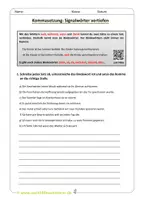 Vorschau - Arbeitsblätter - Kommasetzung Bindewörter und Wörtliche Rede üben - Seite 3