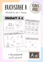 Vorschau - Arbeitsblätter - Miniheft A a - Buchstabeneinführung - Deckblatt