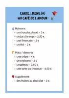 Vorschau - Arbeitsblätter - Au café de l'amour - jeu de rôle - A2 - Seite 3
