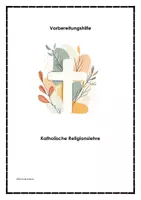 Vorschau - Lehrpläne/Lehrermaterial - Quali- Vorbereitung Kath. Religionslehre - Deckblatt
