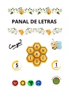 Vista previa - Juegos / Gamificación - Pack Panal de letras - Portada
