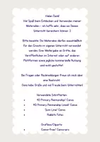 Vorschau - Bildkarten - Lobkarten -Motivation - Seite 1