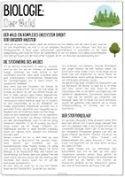 Vorschau - Unterrichtsreihen - Der Wald – Lebensraum, Nahrungsketten & Stockwerke - Seite 1