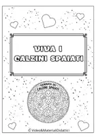 anteprima - Esercizi - VIVA I CALZINI SPAIATI - CONSIGLIATO 6 ANNI/7 ANNI - Pagina di copertina
