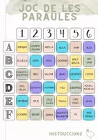 Vista previa - Juegos / Gamificación - JOC DE LES PARAULES (català) - Portada