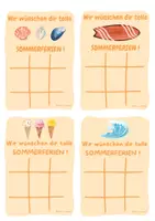 Vorschau - Mal- und Bastelvorlagen - Sommerferien -Feriengruß - Seite 3