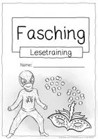 Vorschau - Arbeitsblätter - Lesetraining/Leseförderung - Fasching (Klasse 2) - Seite 2