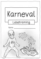 Vorschau - Fördermaterial/Inklusion - Lesetraining/Leseförderung - Karneval (Klasse 2) - Seite 2