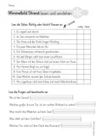 Vorschau - Arbeitsblätter - Wimmelbilder: Lesen und verstehen (Materialpaket) - Seite 3