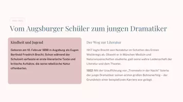 Vorschau - Präsentationen/Tafelbilder - Deutsche Literatur im historischen Kontext – Goethe, Heine & Brecht im Vergleich - Seite 3