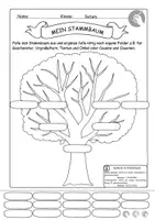 Vorschau - Arbeitsblätter - Arbeitsblatt Stammbaum - Seite 2